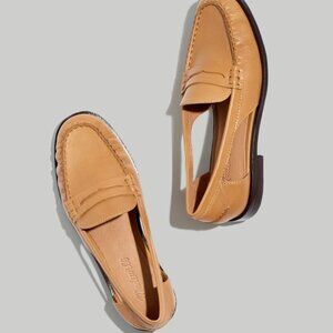 Madewell Nye Cut-Out Loafer - 8 - Tan